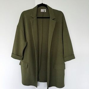 ASOS - oversized green blazer - M